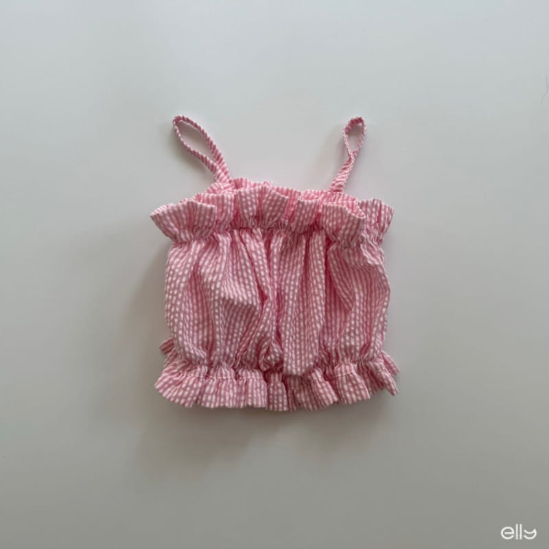 Ellymolly - Korean Children Fashion - #designkidswear - Bandi Frill Bustier - 3
