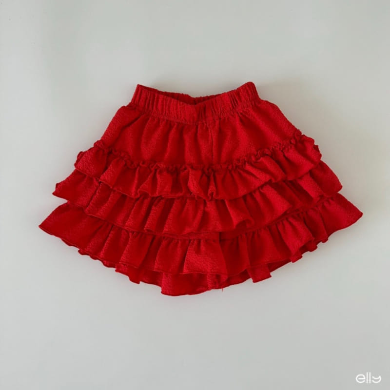 Ellymolly - Korean Children Fashion - #designkidswear - Click Kan Kan Skirt Pants - 3