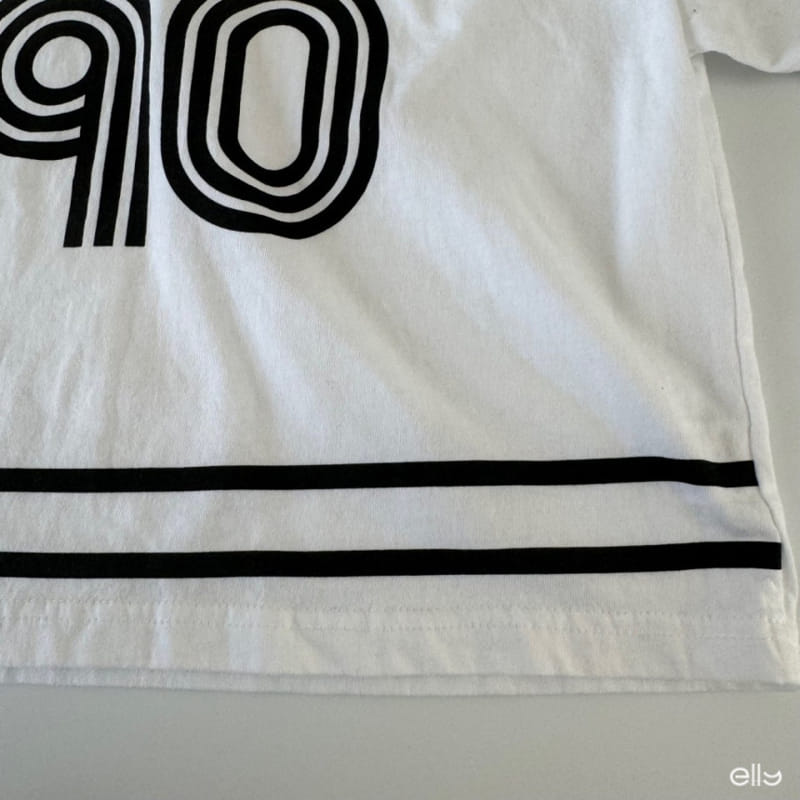 Ellymolly - Korean Children Fashion - #discoveringself - Mesh V Neck Tee - 8