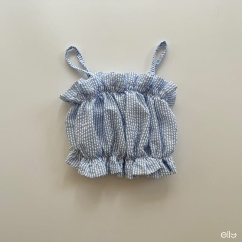 Ellymolly - Korean Children Fashion - #designkidswear - Bandi Frill Bustier - 4