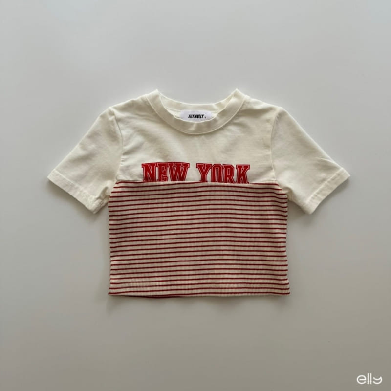 Ellymolly - Korean Children Fashion - #discoveringself - New York Mix Crop Tee - 5