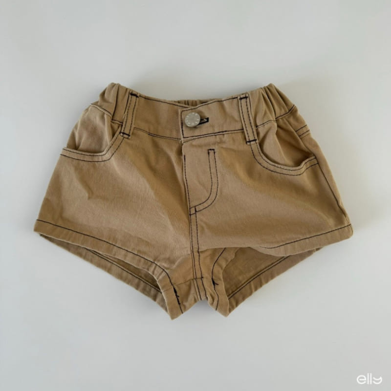 Ellymolly - Korean Children Fashion - #discoveringself - Stitch Short Pants - 7