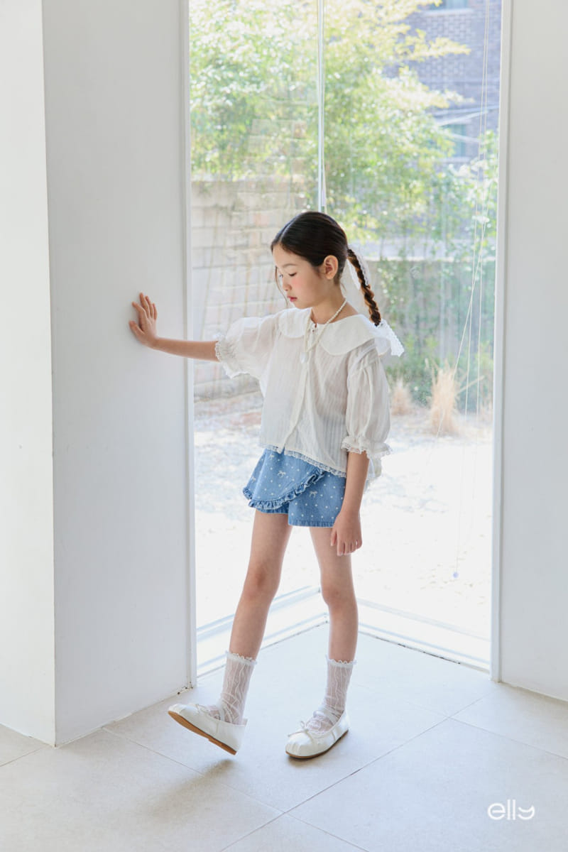 Ellymolly - Korean Children Fashion - #discoveringself - Frill Wrap Shorts - 6