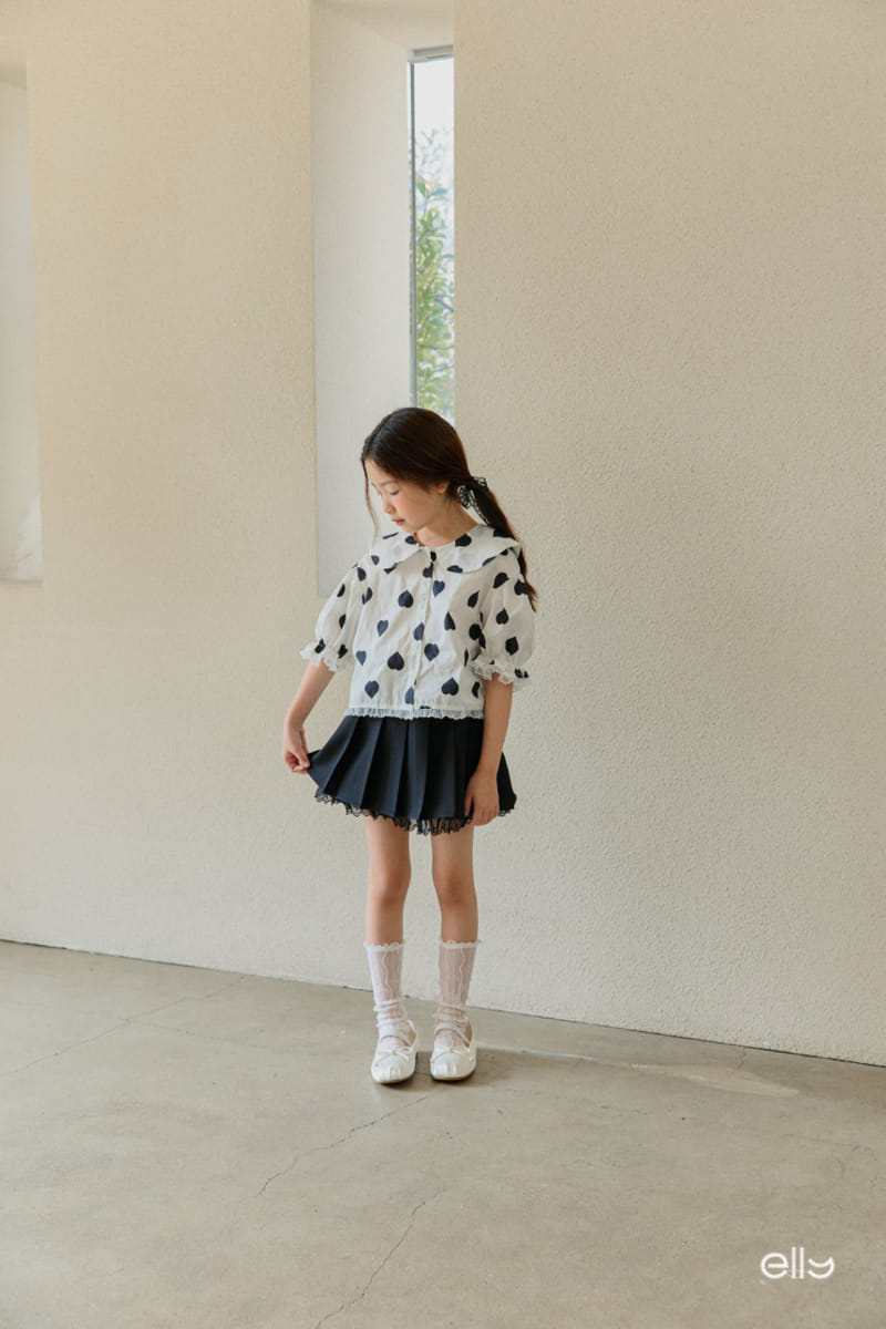 Ellymolly - Korean Children Fashion - #discoveringself - Sherbet Wrinkle Skirt - 3