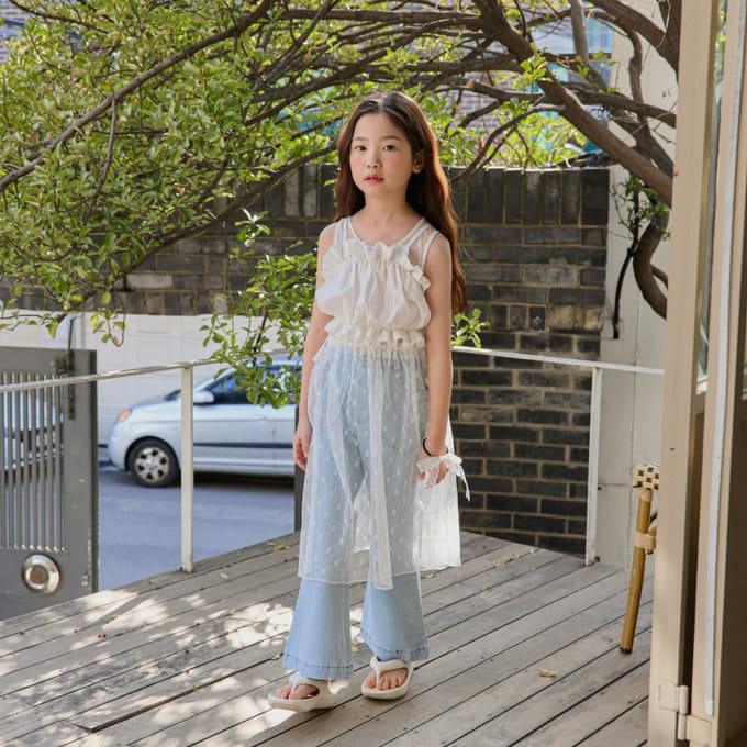 Ellymolly - Korean Children Fashion - #discoveringself - Fog String One-Piece