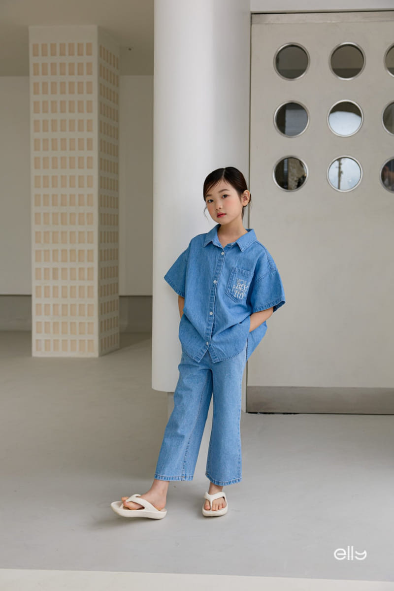 Ellymolly - Korean Children Fashion - #fashionkids - Best Denim Shirt - 11