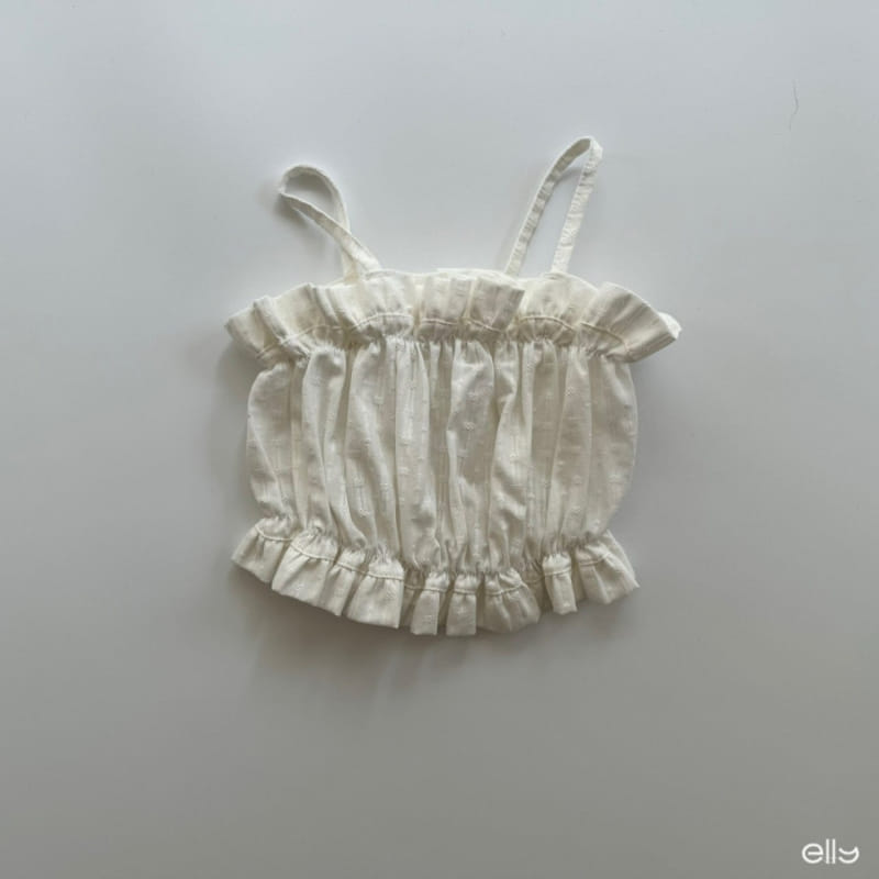 Ellymolly - Korean Children Fashion - #fashionkids - Bandi Frill Bustier - 5