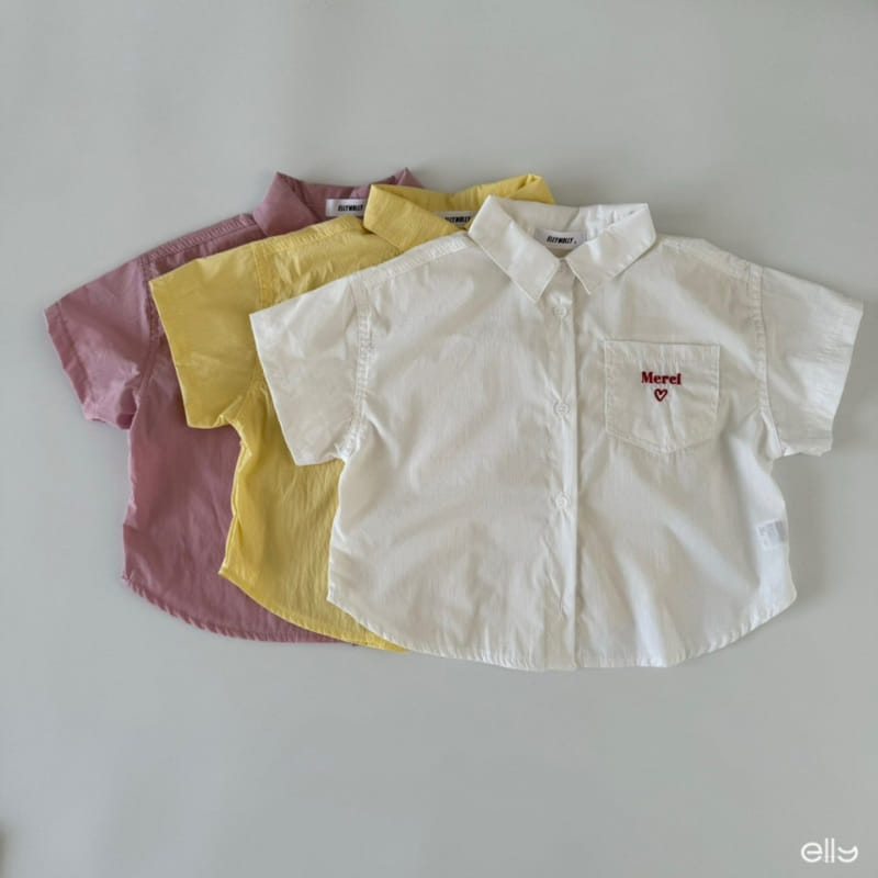 Ellymolly - Korean Children Fashion - #discoveringself - Cream Crunch Shirt - 4
