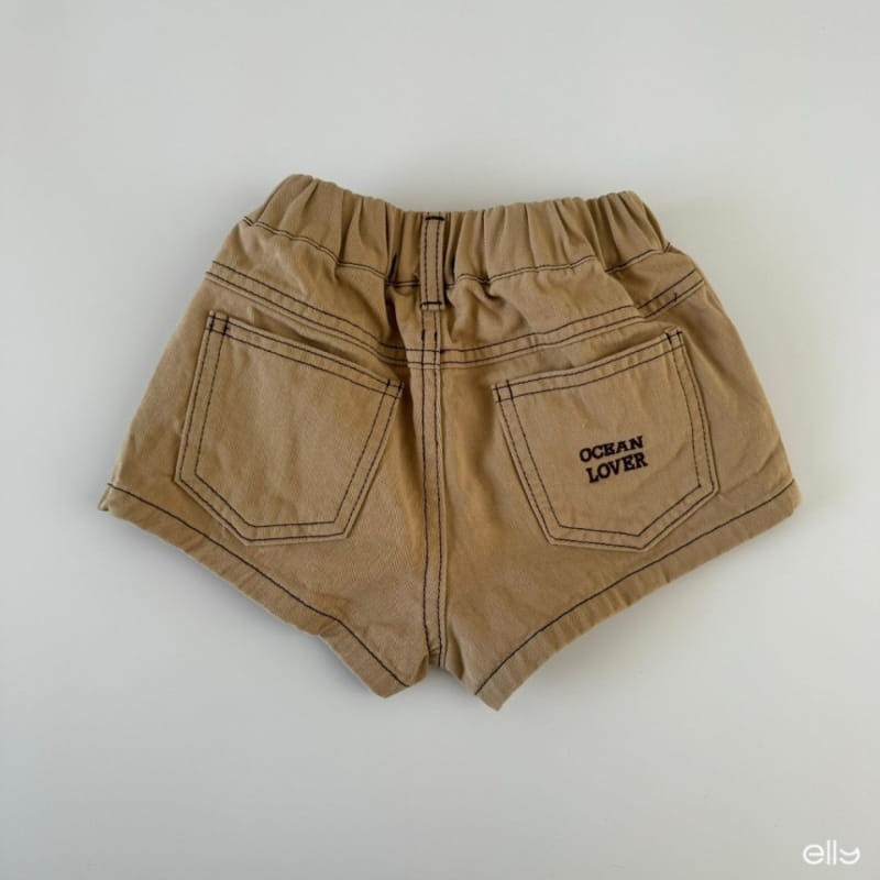 Ellymolly - Korean Children Fashion - #fashionkids - Stitch Short Pants - 8