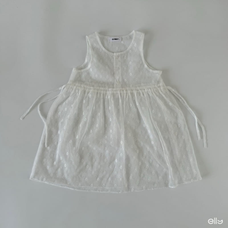 Ellymolly - Korean Children Fashion - #fashionkids - Fog String One-Piece - 2