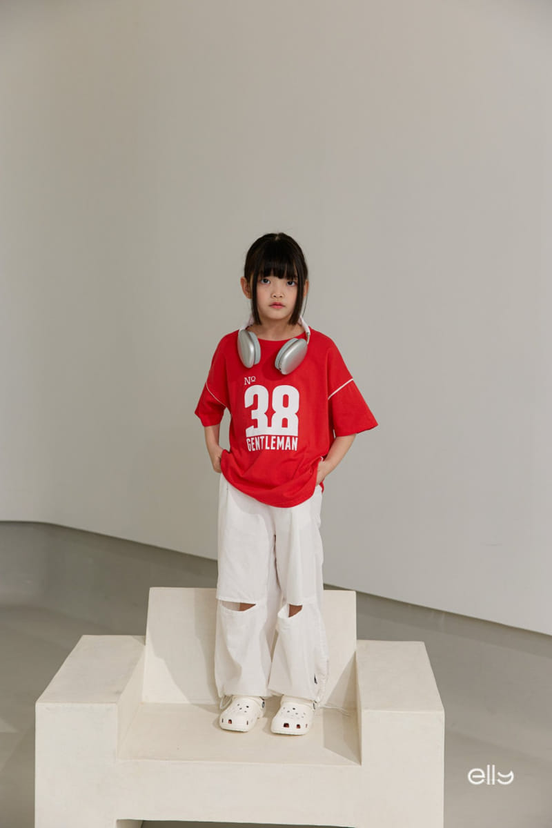 Ellymolly - Korean Children Fashion - #kidsshorts - 38 Taping Tee - 11