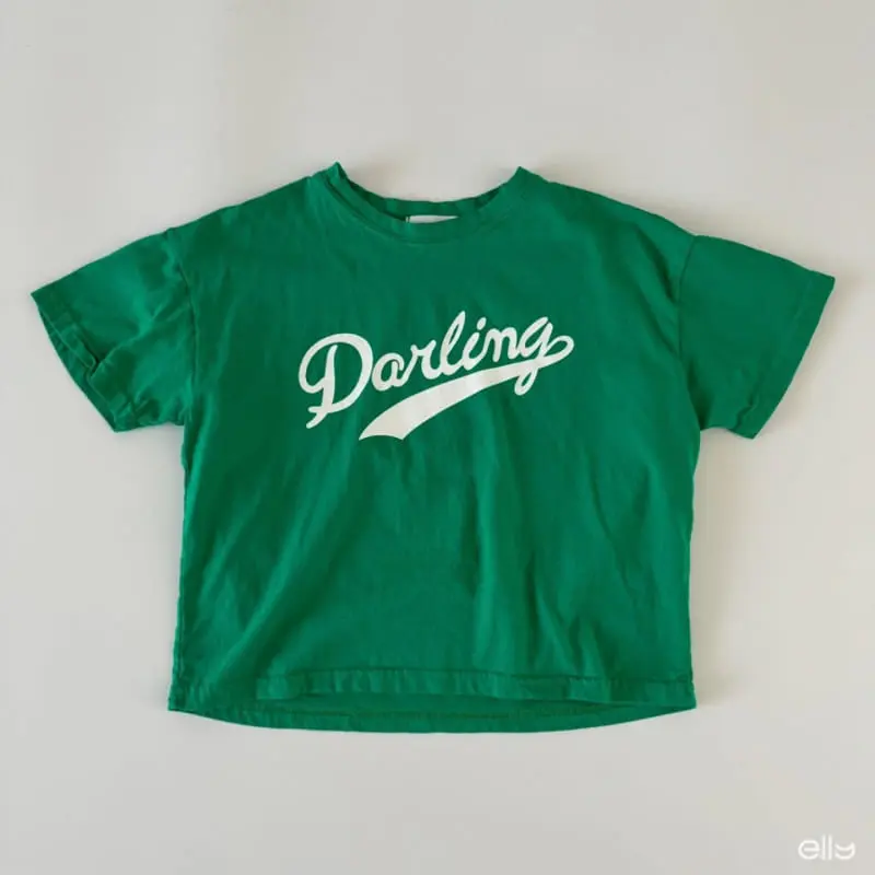 Ellymolly - Korean Children Fashion - #kidsshorts - Darling Mix Tee - 5