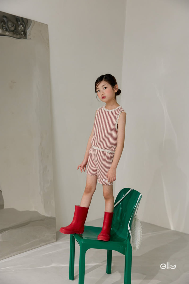 Ellymolly - Korean Children Fashion - #kidsshorts - Terry Short Leggings - 11