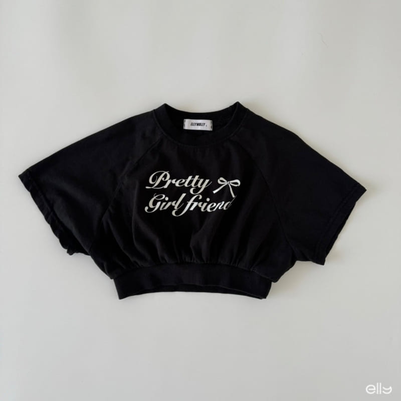Ellymolly - Korean Children Fashion - #kidsstore - Pretty Crop Tee - 3
