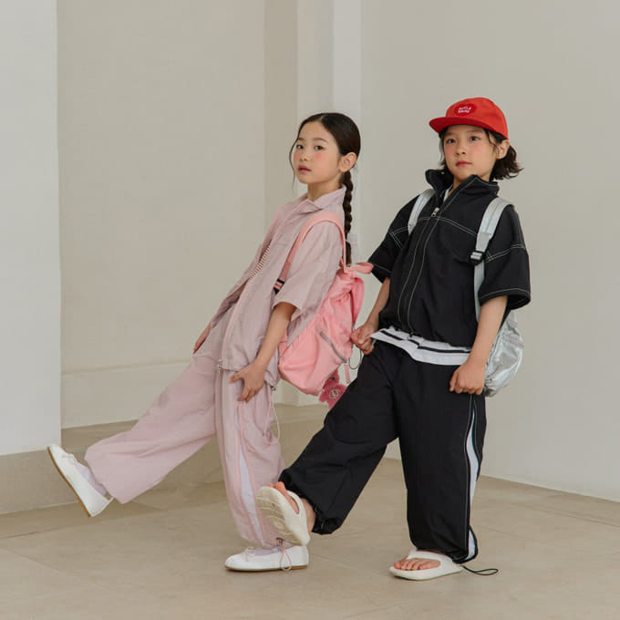 Ellymolly - Korean Children Fashion - #kidsstore - Stitch Hidden Pants