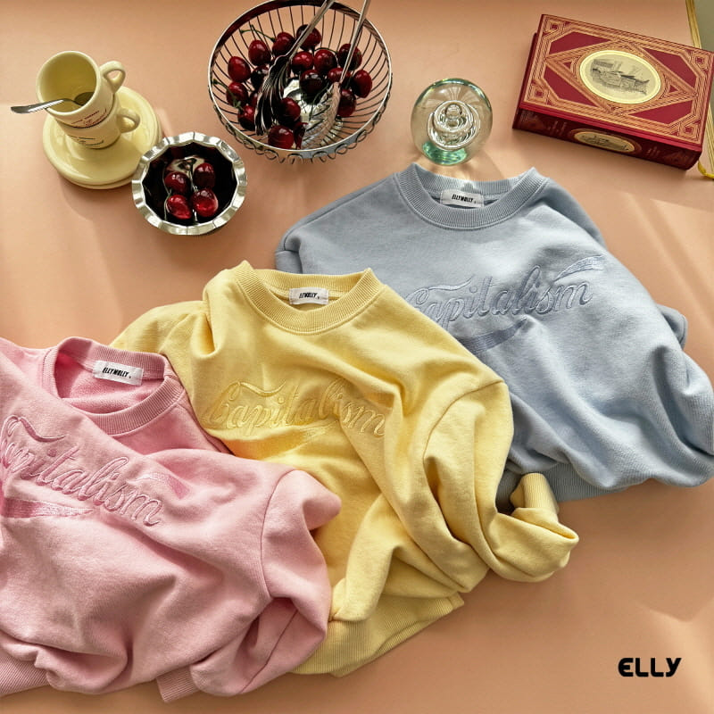 Ellymolly - Korean Children Fashion - #kidsstore - Capitalism Sweatshirt - 9