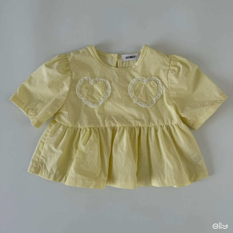 Ellymolly - Korean Children Fashion - #kidzfashiontrend - Double Heart Blan - 6