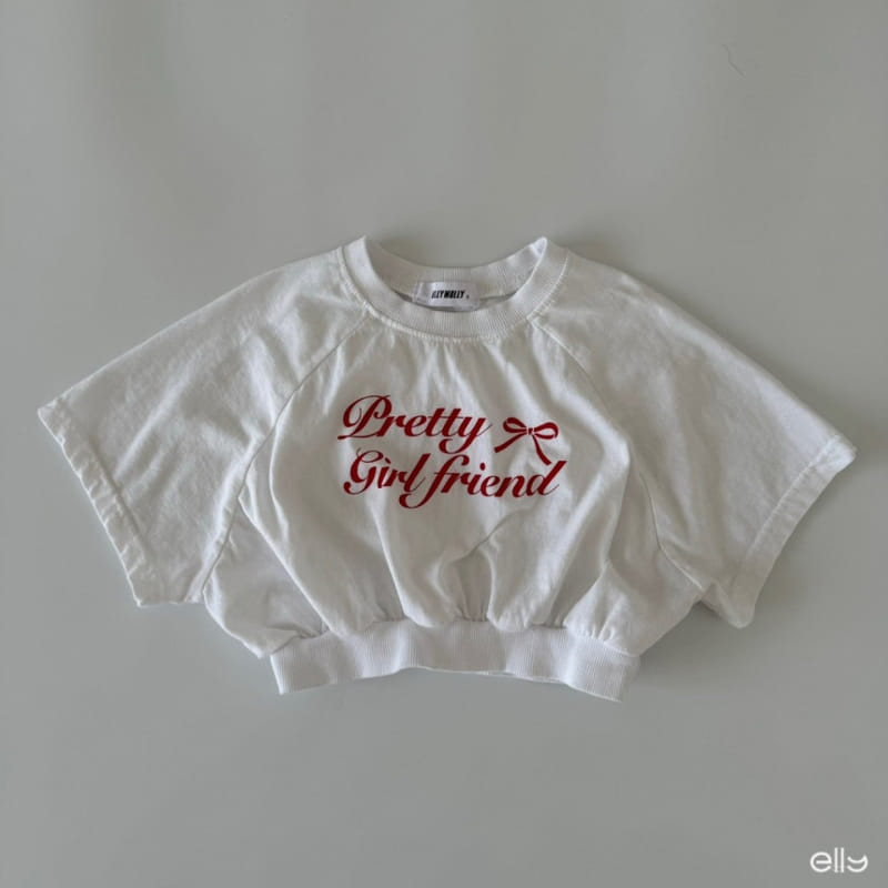 Ellymolly - Korean Children Fashion - #kidsstore - Pretty Crop Tee - 4