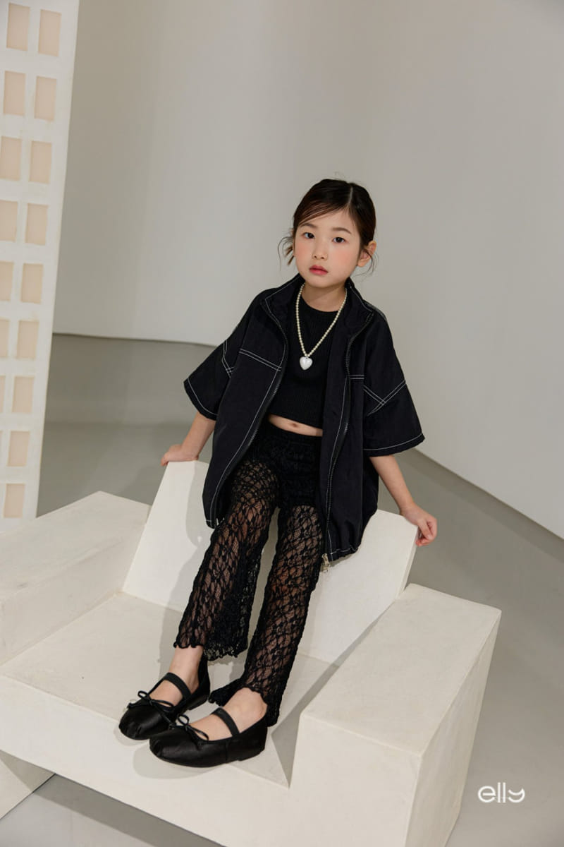 Ellymolly - Korean Children Fashion - #kidzfashiontrend - Vanilla Crop Sleeveless Tee - 8