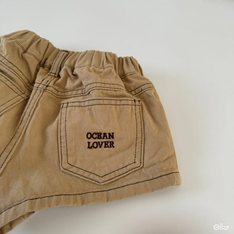 Ellymolly - Korean Children Fashion - #kidzfashiontrend - Stitch Short Pants - 11