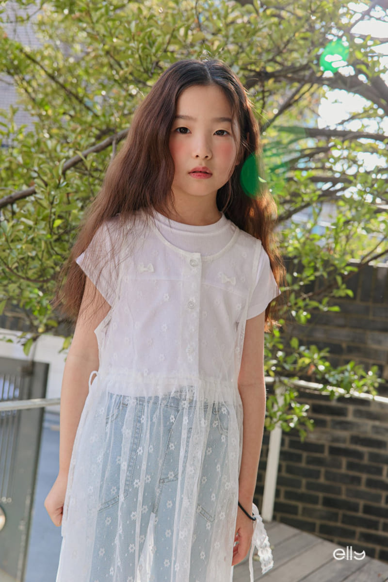Ellymolly - Korean Children Fashion - #kidzfashiontrend - Fog String One-Piece - 5