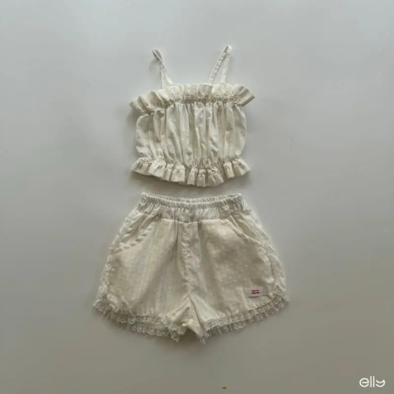 Ellymolly - Korean Children Fashion - #littlefashionista - Bandi Frill Bustier - 10
