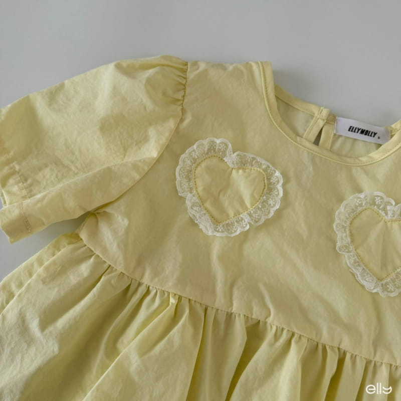 Ellymolly - Korean Children Fashion - #littlefashionista - Double Heart Blan - 8