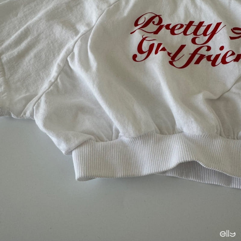 Ellymolly - Korean Children Fashion - #littlefashionista - Pretty Crop Tee - 6