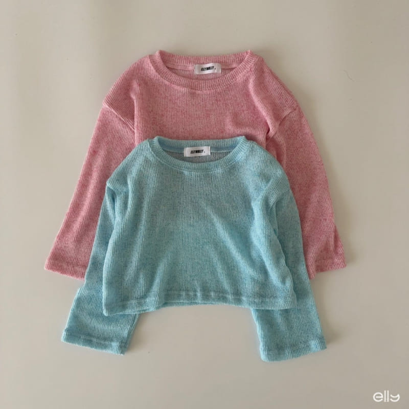 Ellymolly - Korean Children Fashion - #littlefashionista - Topping Crop Long Sleeve Tee - 2