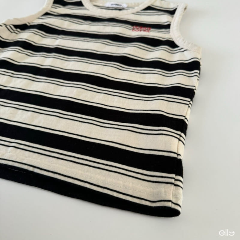 Ellymolly - Korean Children Fashion - #littlefashionista - Ocean ST Sleeveless Tee - 8