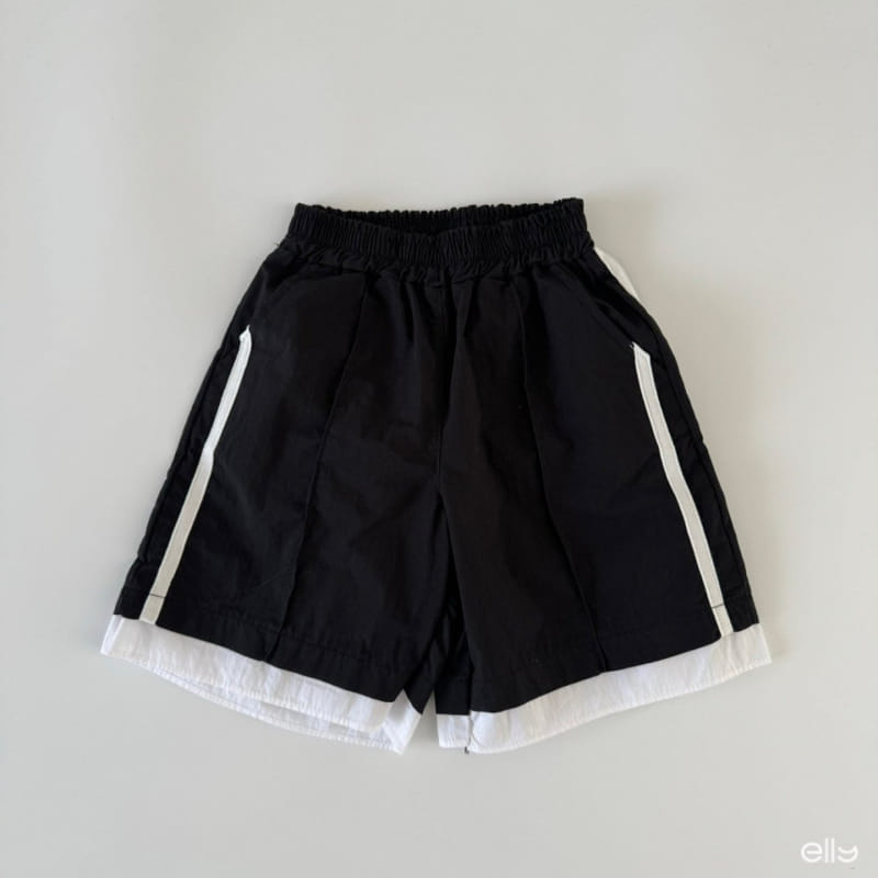 Ellymolly - Korean Children Fashion - #littlefashionista - Pintuck Slack Shorts - 2