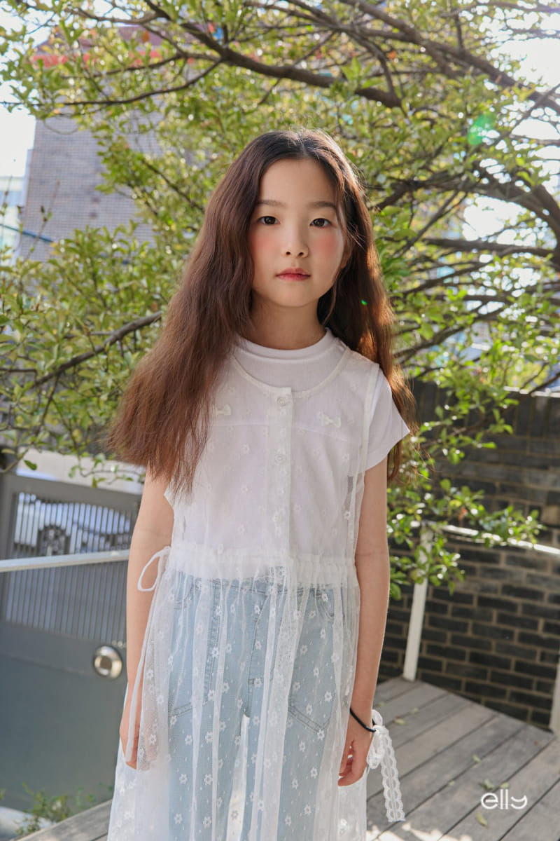 Ellymolly - Korean Children Fashion - #littlefashionista - Fog String One-Piece - 7
