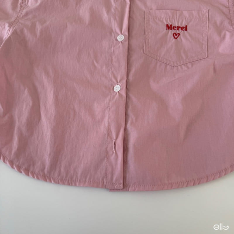 Ellymolly - Korean Children Fashion - #magicofchildhood - Cream Crunch Shirt - 10