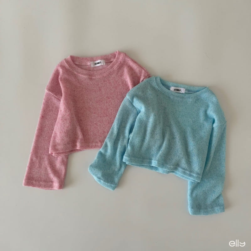 Ellymolly - Korean Children Fashion - #magicofchildhood - Topping Crop Long Sleeve Tee - 3