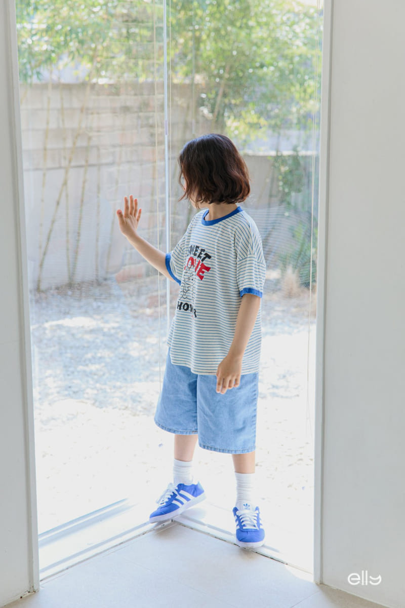 Ellymolly - Korean Children Fashion - #minifashionista - Tween Pocket Denim Shorts - 9