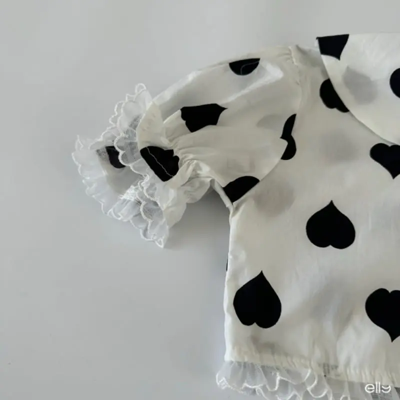 Ellymolly - Korean Children Fashion - #minifashionista - Over Puff Blanc - 9