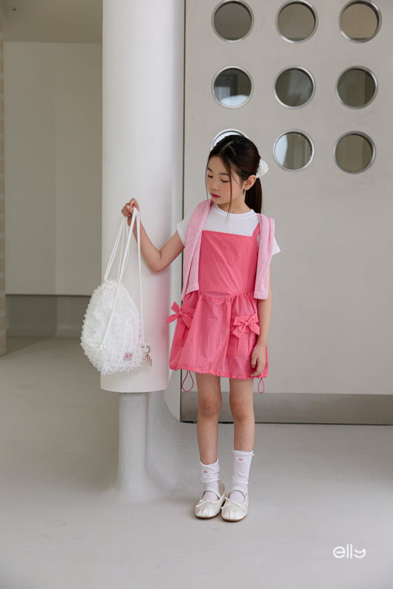 Ellymolly - Korean Children Fashion - #minifashionista - Ribbon Balloon One-Piece - 8