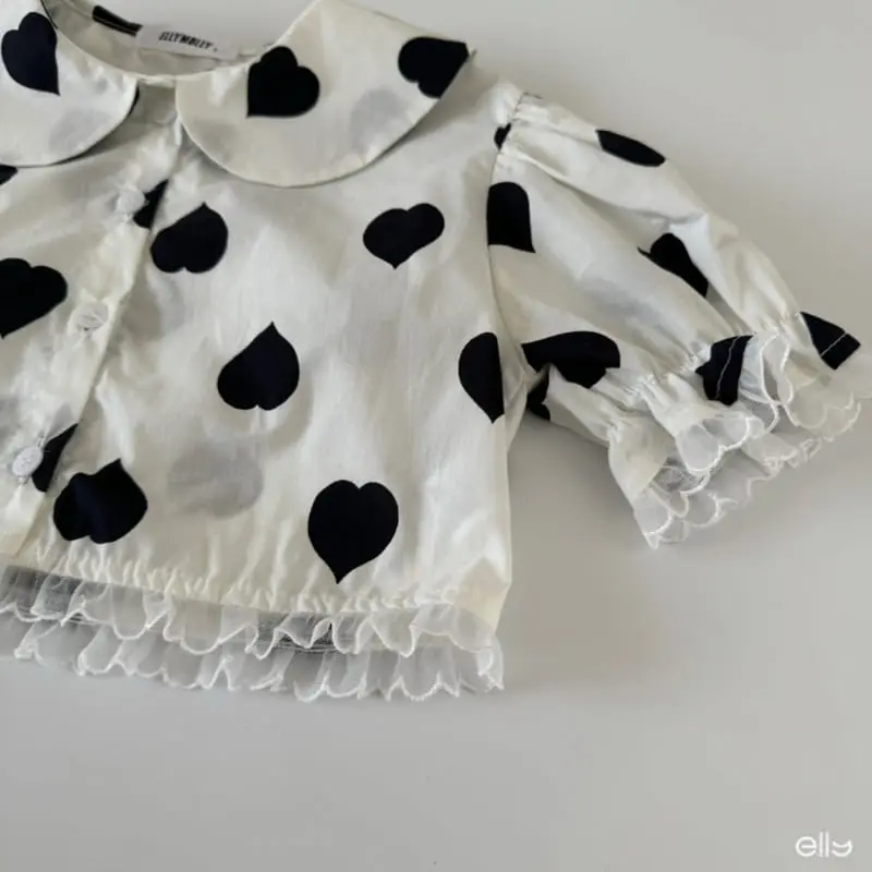 Ellymolly - Korean Children Fashion - #prettylittlegirls - Over Puff Blanc - 10