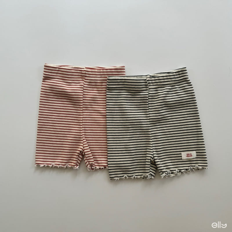 Ellymolly - Korean Children Fashion - #prettylittlegirls - Terry Short Leggings - 2