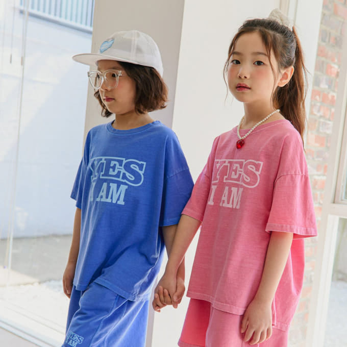 Ellymolly - Korean Children Fashion - #stylishchildhood - Yes Dyeing Tee