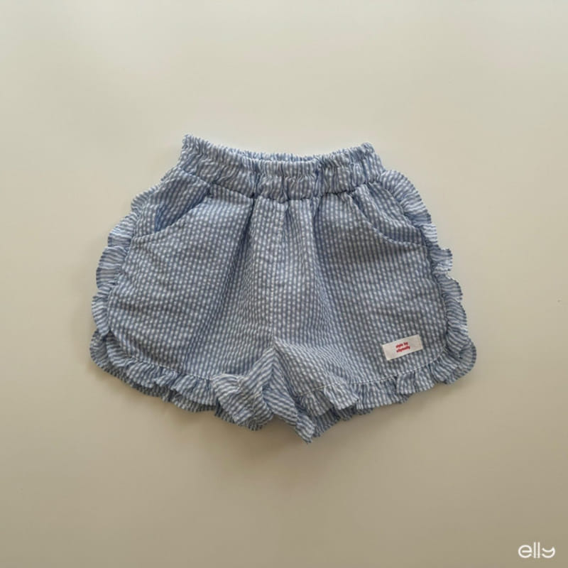 Ellymolly - Korean Children Fashion - #toddlerclothing - Bandi Frill Shorts - 4