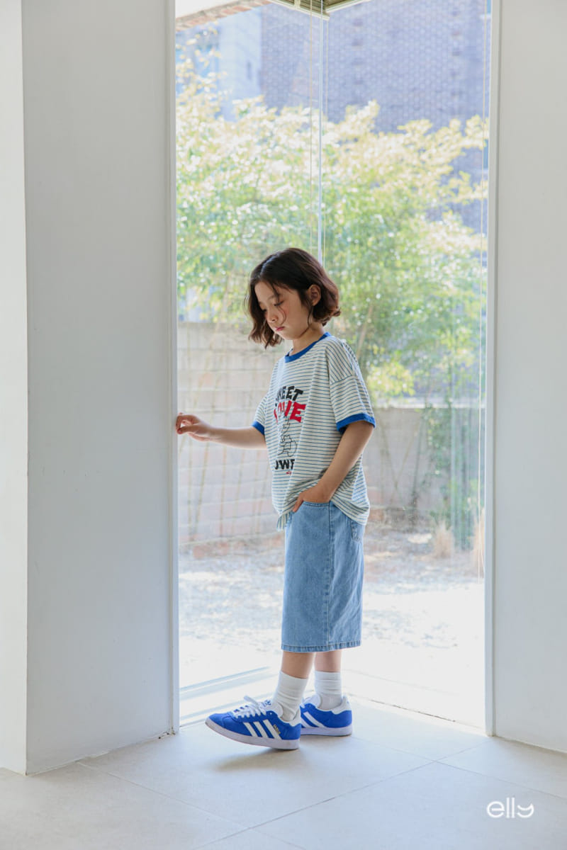 Ellymolly - Korean Children Fashion - #todddlerfashion - Tween Pocket Denim Shorts - 11