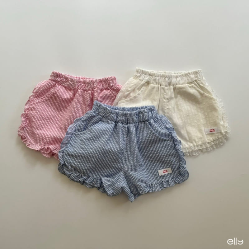 Ellymolly - Korean Children Fashion - #todddlerfashion - Bandi Frill Shorts - 2
