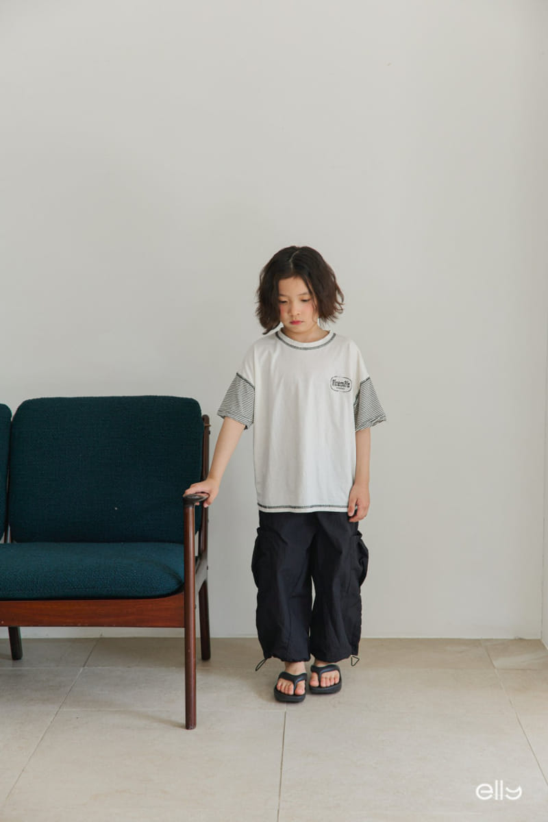 Ellymolly - Korean Children Fashion - #toddlerclothing - String Wide Shorts  - 10