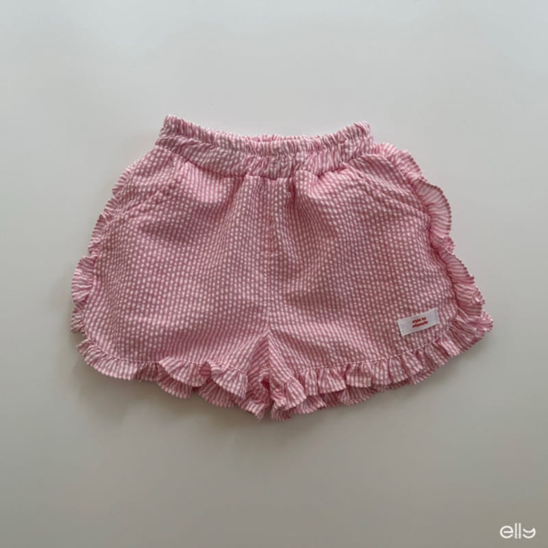 Ellymolly - Korean Children Fashion - #toddlerclothing - Bandi Frill Shorts - 3