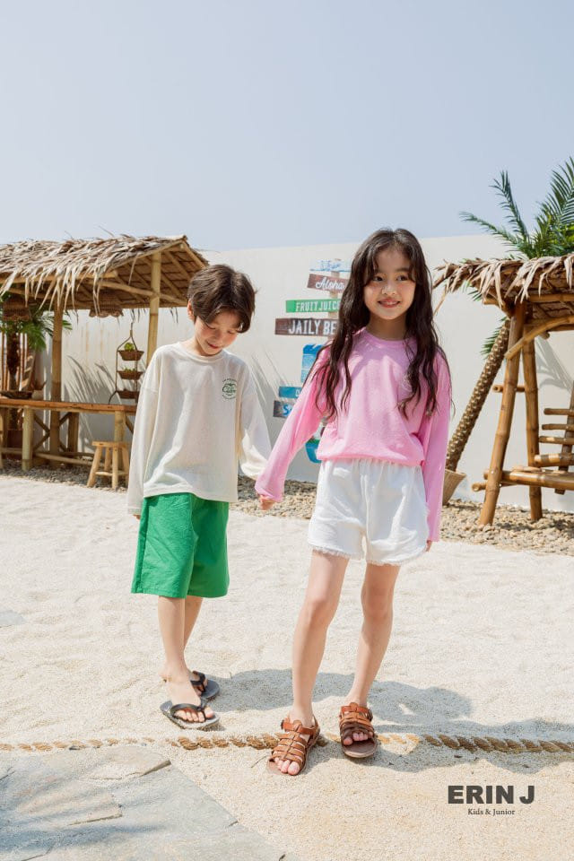 Erin J - Korean Children Fashion - #Kfashion4kids - Summer Long Sleeve Tee - 8