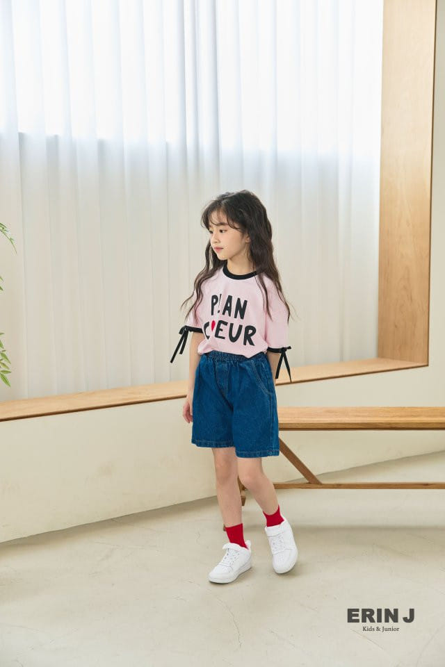 Erin J - Korean Children Fashion - #childrensboutique - Denim Shorts - 10