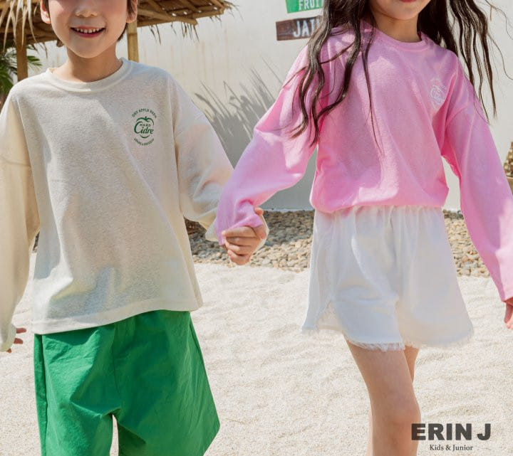 Erin J - Korean Children Fashion - #discoveringself - Summer Long Sleeve Tee - 3