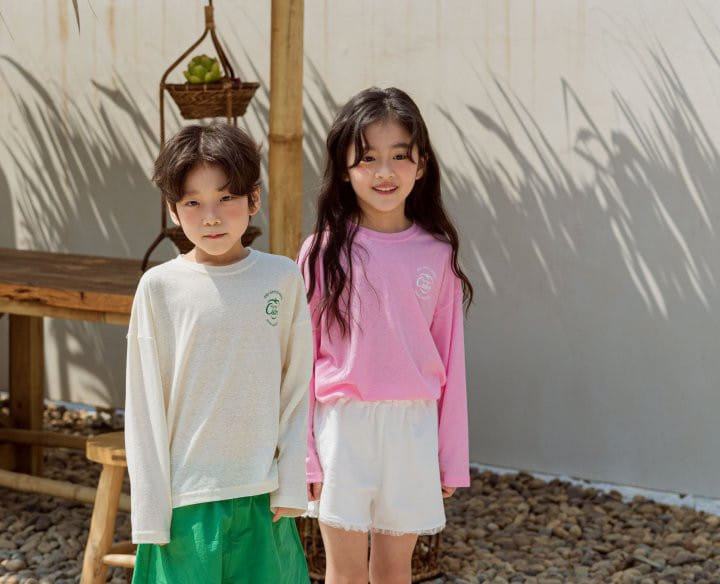 Erin J - Korean Children Fashion - #discoveringself - Summer Long Sleeve Tee - 4