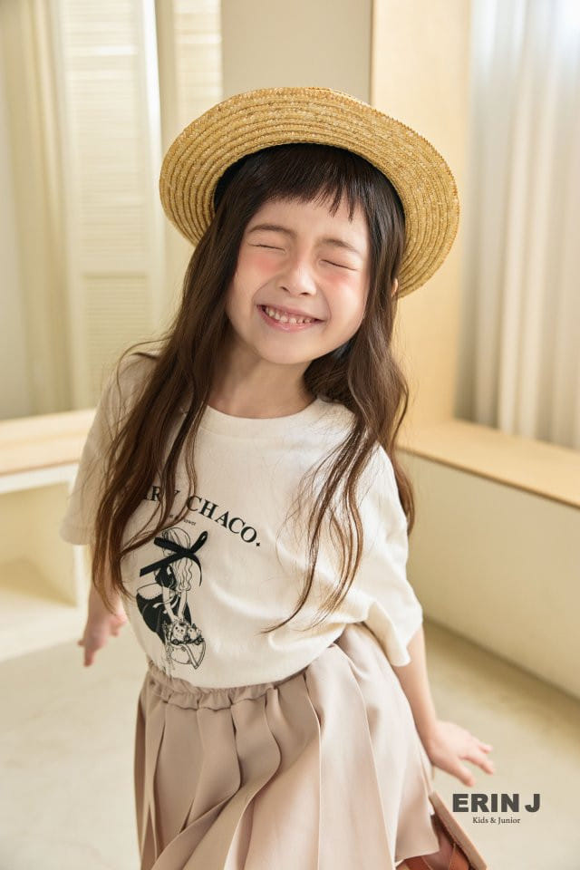 Erin J - Korean Children Fashion - #kidsshorts - Girl Tee - 8